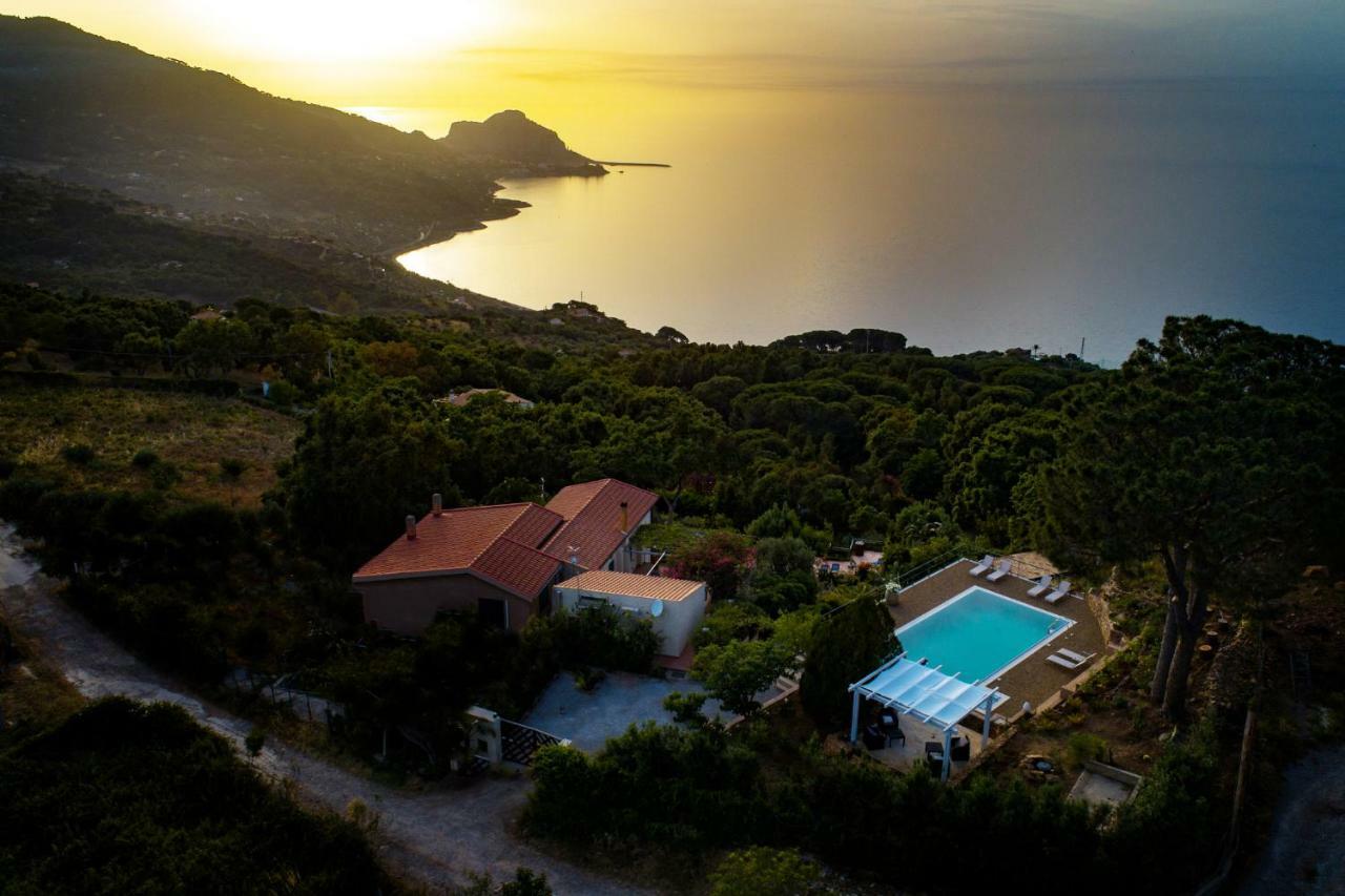 Cefalu Nest Pool House Terrace Sea View Екстер'єр фото