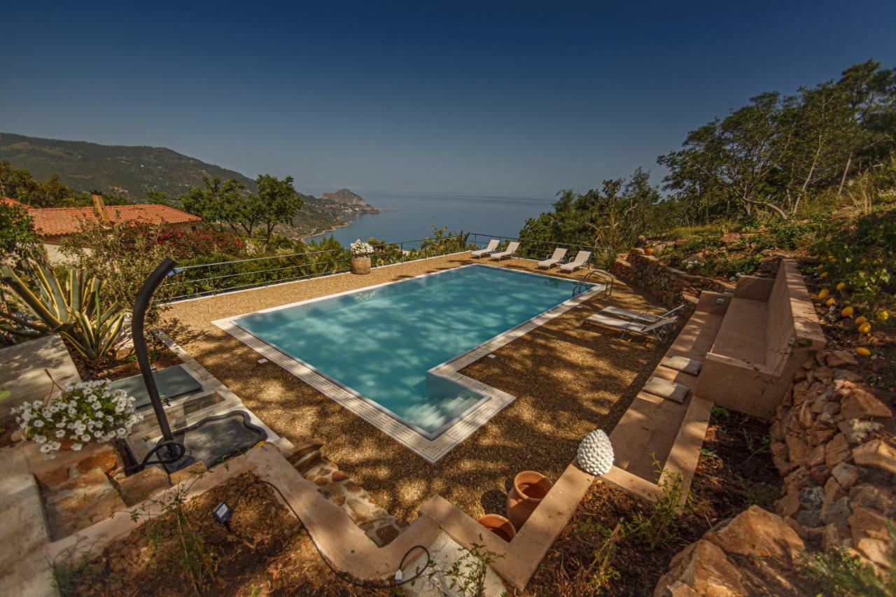 Cefalu Nest Pool House Terrace Sea View Екстер'єр фото